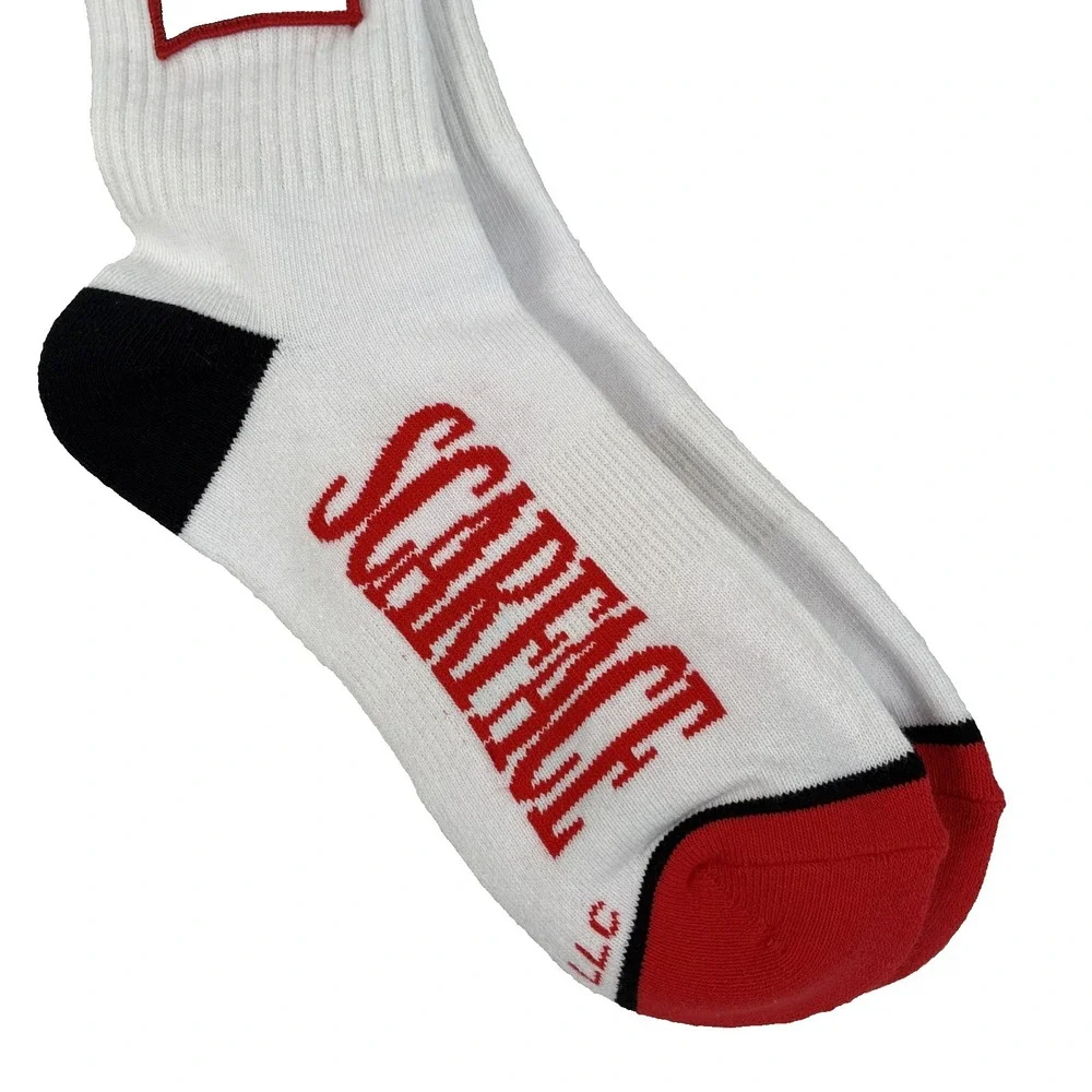 New Mens Odd‎ Sox Scarface Long Socks Size 8-12 NWT Knits Crew